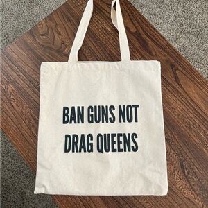 Ban Guns Not Drag Queens Tote Bag